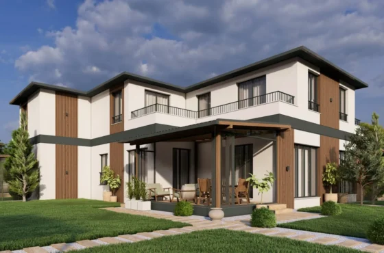 Kırklareli Kapaklı’da 780 m² Bahçeli Müstakil Villa