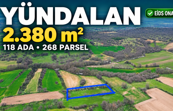 Yündalan 2.380 m² parsel